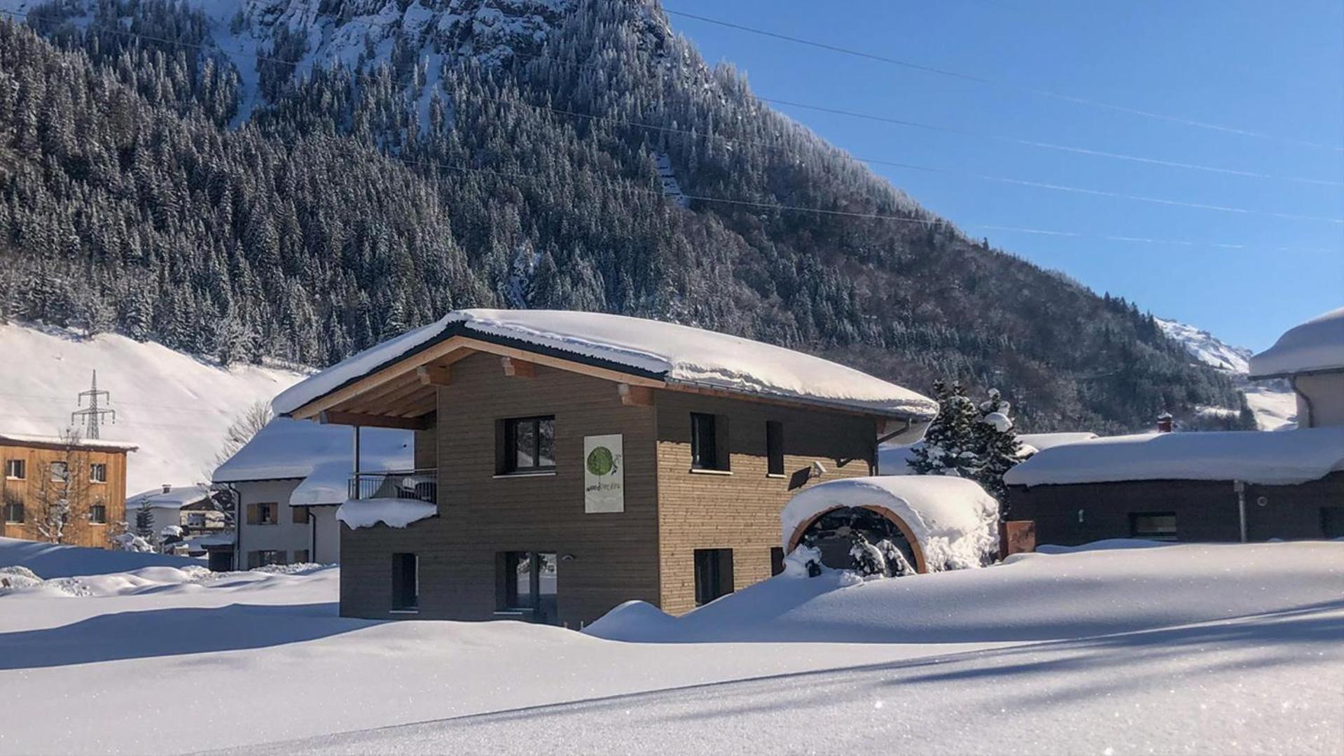 Woodpecker Chalets Klosterle am Arlberg ภายนอก รูปภาพ